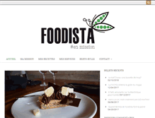 Tablet Screenshot of foodistaenmission.com